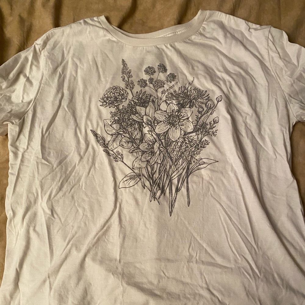 Graphic Floral T-Shirt